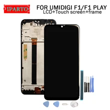 UMIDIGI F1 ЖК дисплей + дигитайзер с сенсорным экраном рамка в сборе