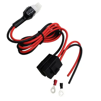 

6-Pin 12AWG DC Power Cord Cable for Kenwood TS-50s TS-60s TS-140s TS-430s Made of high quality material, durable and practical