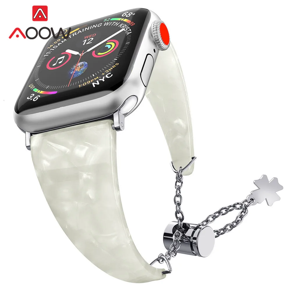 Водонепроницаемый резиновый ремешок для часов Apple Watch 40 мм 44 мм 38 мм 42 мм модный металлический Регулируемый Браслет ремешок для iwatch 4 3 2 1