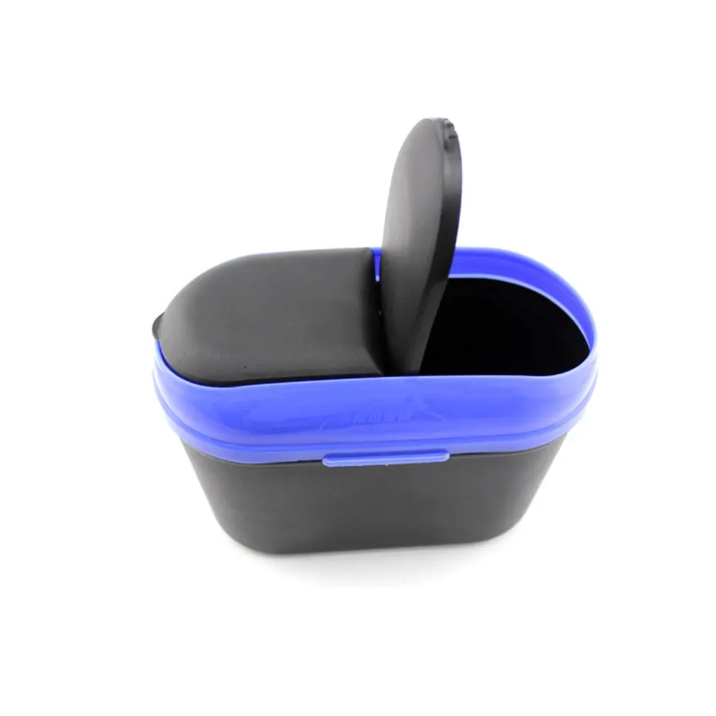 

Color Boxed Car Storage Garbage Box Car Door Side Hanging Type Flip Trash Can Car Interior Trash Can