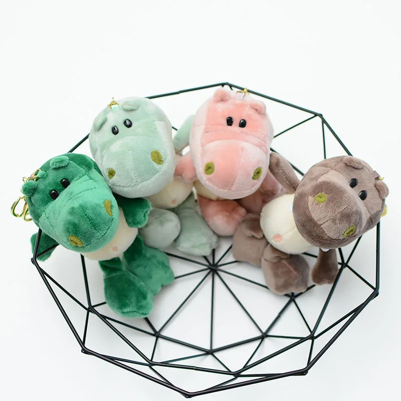 

16 CM Height Creative Animal Plush Dinosaur Memory Cute Little Doll Bag Charm Key Chain Pendant Kid's Friend's Birthday Gift