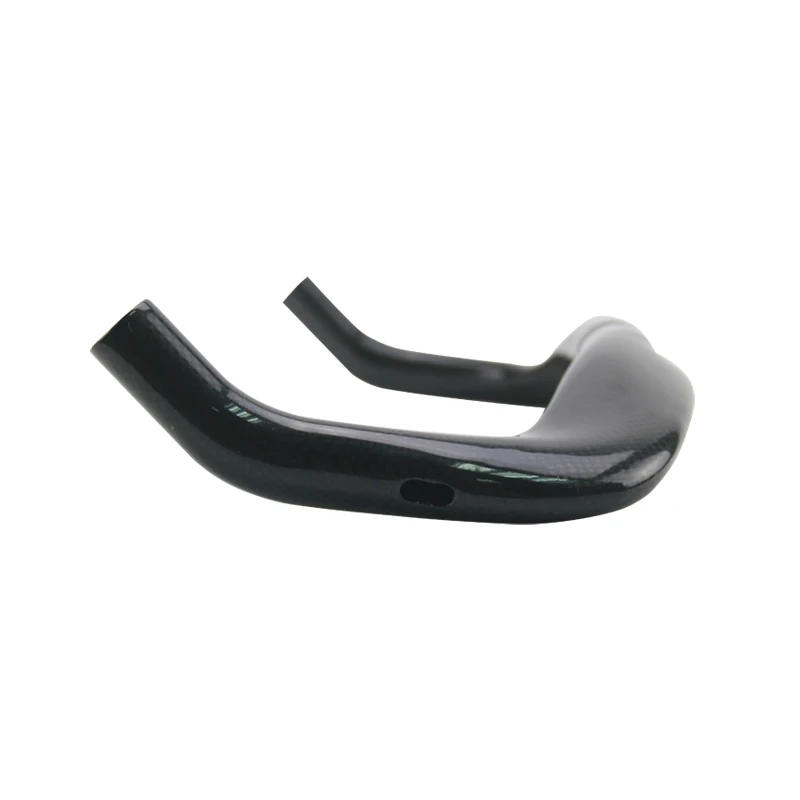No Logo Bicycle Handlebars 31.8mm Bike Bullhorn 380400420440460mm riathlon Handlebar Black RestTT Handlebars (5)