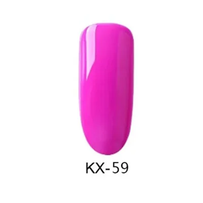 KX 59 Gel 8ML 1 шт. KODIES гель УФ светодиодный Гель-лак для ногтей долговечный впитывающий Гель-лак 8 мл Гель-лак грунтовка Гель-лак для дизайна ногтей - Цвет: KX 59 Gel 8ML