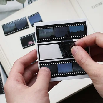 

2 Pcs/lot Endless Time Decorative Stickers Scrapbooking PVC Film Sticker Flakes Stationary Album Office Accessories Art Supplies