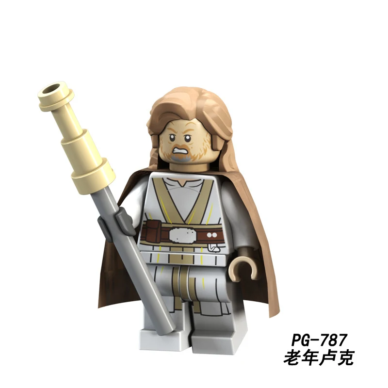 Для звездных войн наборы фигурок Padme Amidala Дарт Вейдер люк Leia Han Solo Yoda Obiwan Звездные войны фильм строительные блоки модель игрушки - Цвет: Армейский зеленый