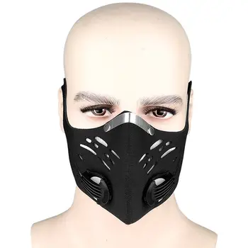 

Outdoor Cycling Half Face Mask dust-proof PM2.5 Anti-pollution Bicycle Mask Travel training mask Protective safety mask Unisex