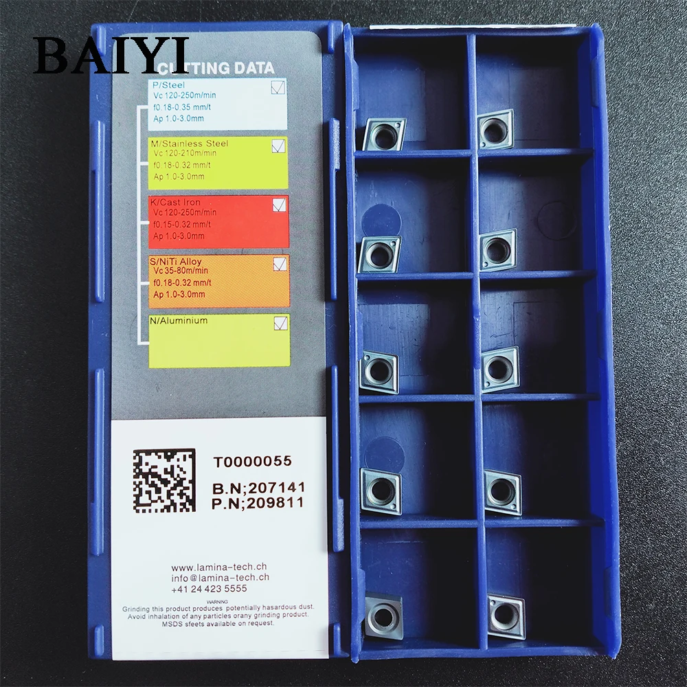 10 шт. CCMT060204 NN LT10 CNC лезвие из карбида резец для наружной обточки карбида вставки CCMT060204 CNC лезвие карбида вставки обработки