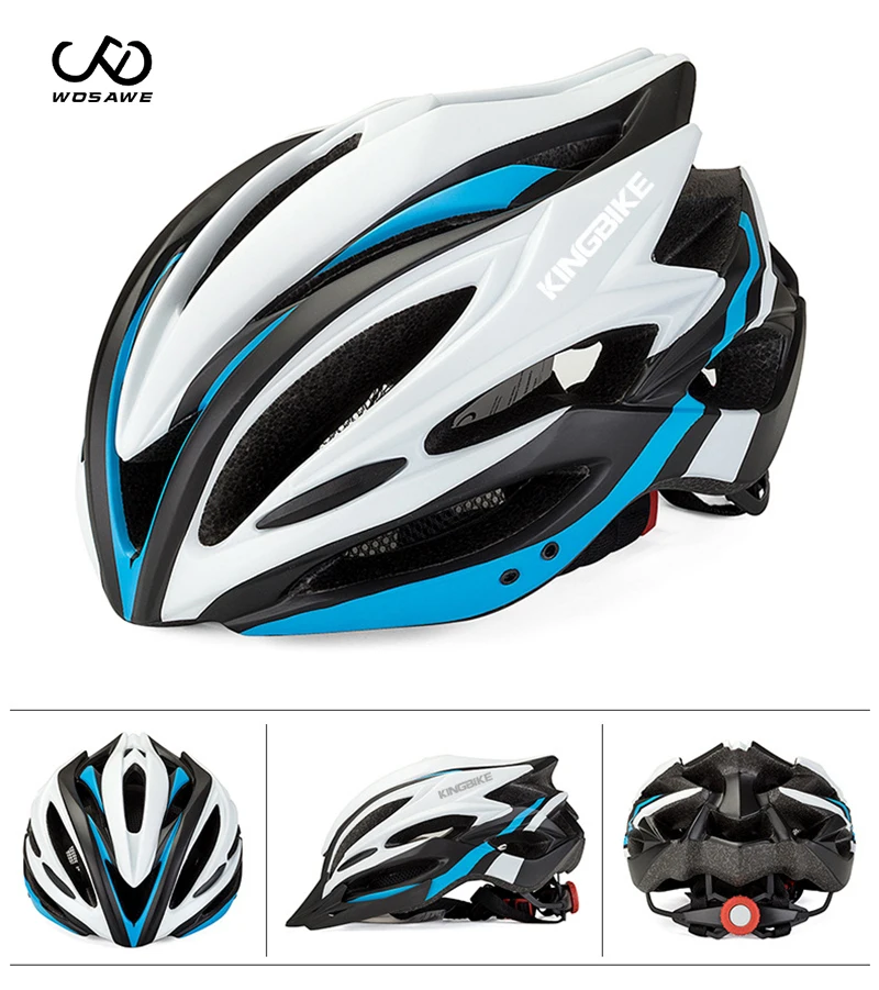 

WOSAWE Motorcycle Motorbike Scooter Cycling Helmet Sport MTB Road Bike Helmets Breathable 22 Vents Bicycle Riding Protection Cap