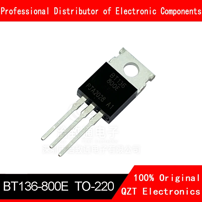 10pcs BT136-800E BT136 BT136-800 800V 4A Triacs RAIL TRIAC TO-220 new and original