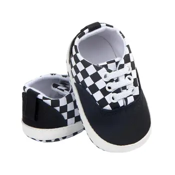 

New Classic Sports Shoes Newborn Baby Boys And Girls Wild Canvas Shoes Walking Shoes Infant Toddler Soft Bottom Non-Slip Shoes