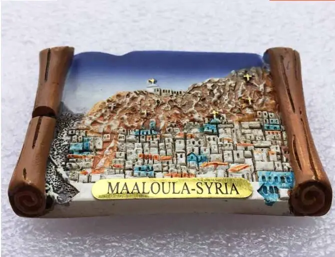 Ближний Восток, маалула, декоративный холодильник, сувениры-магниты