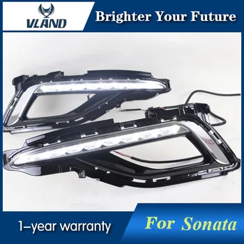 

Front Bumper Fog Lamp for Hyundai Sonata 9th 2015 2016 2017 LED Daytime Running Lights DRL