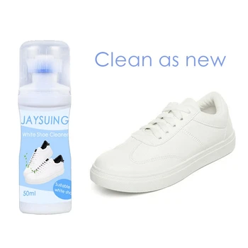 

Portable White Shoes Cleaner With Shoe Brush Whiten Refreshed Polish Cleaning Tool For Casual Leather Shoe Sneakers