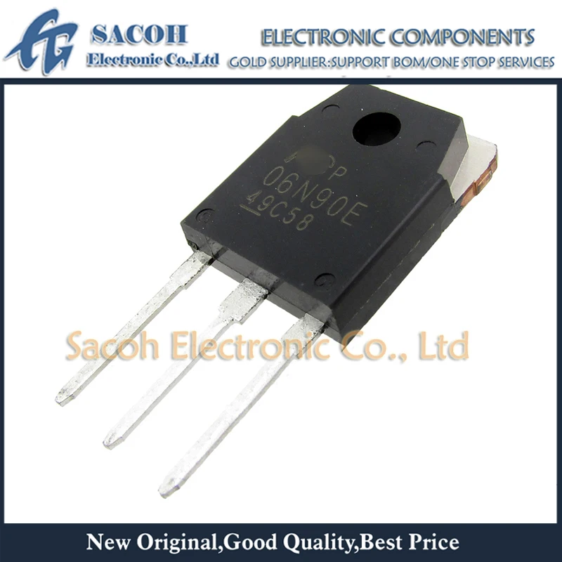 

New Original 10PCS/Lot FMH06N90E 06N90E 06N90G 06N90 or FMH07N90E 07N90E 07N90G TO-3P 6A 900V Power MOSFET Transistor