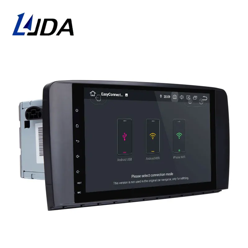 LJDA автомобильный мультимедийный плеер для Mercedes Benz ML CLASS W164 ML300 ML350 ML450 ML500 GPS