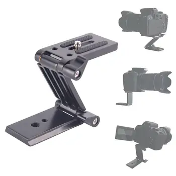 

Universal Tilt Z Mount Bracket Tripod Head Quick Release Plate Mounting For Monopod Slider Rail Cage Rig Stabilizer