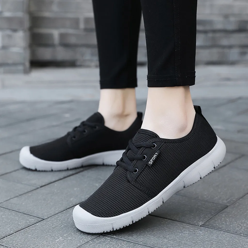 black platform trainers womens