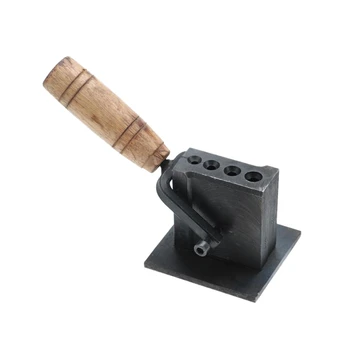 

Metal Eu Molding Groove Ingot Mould Jewelry Tools Size Adjustable Jewelry Tools Oil Groove Chisel Wooden Hand