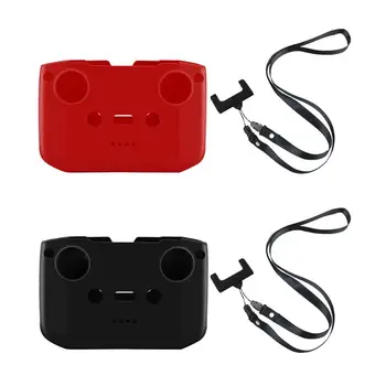 

Dust Cover Soft Silicone Remote Control Protective Case with Adjustable Lanyard Stand Bracket for D-JI Mavic Air 2 Drone X6HB