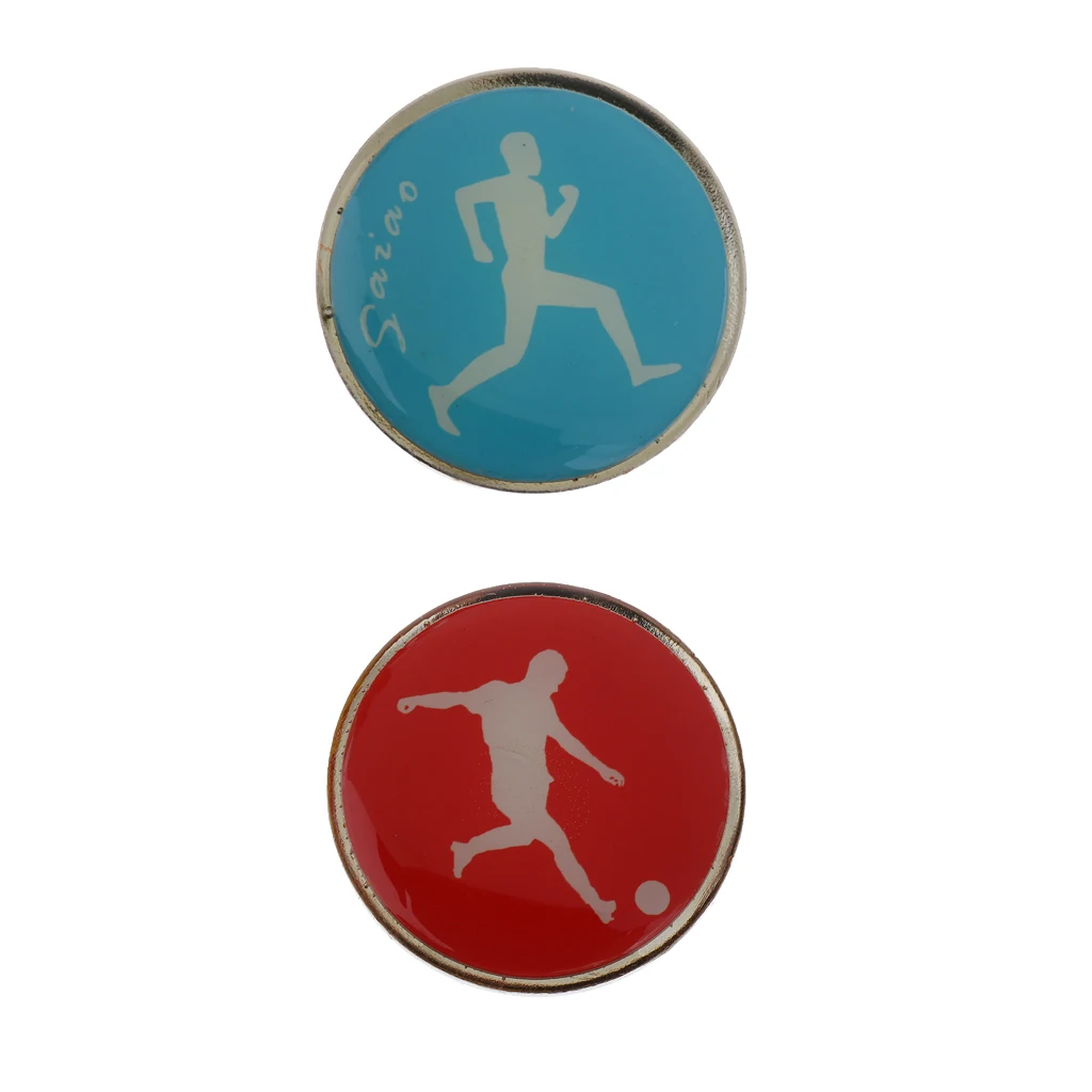 

Durable Metal & Rubber Football Soccer Referee Flip Toss Coin 3.5cm