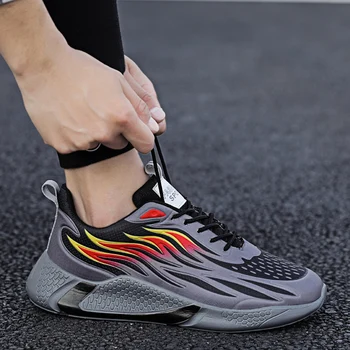 

2020 New Fashione Sneakers Men Mesh Casual Shoes Light Tenis Hombre Adult Lace-Up Shoe for Man Tenis Masculino Adulto