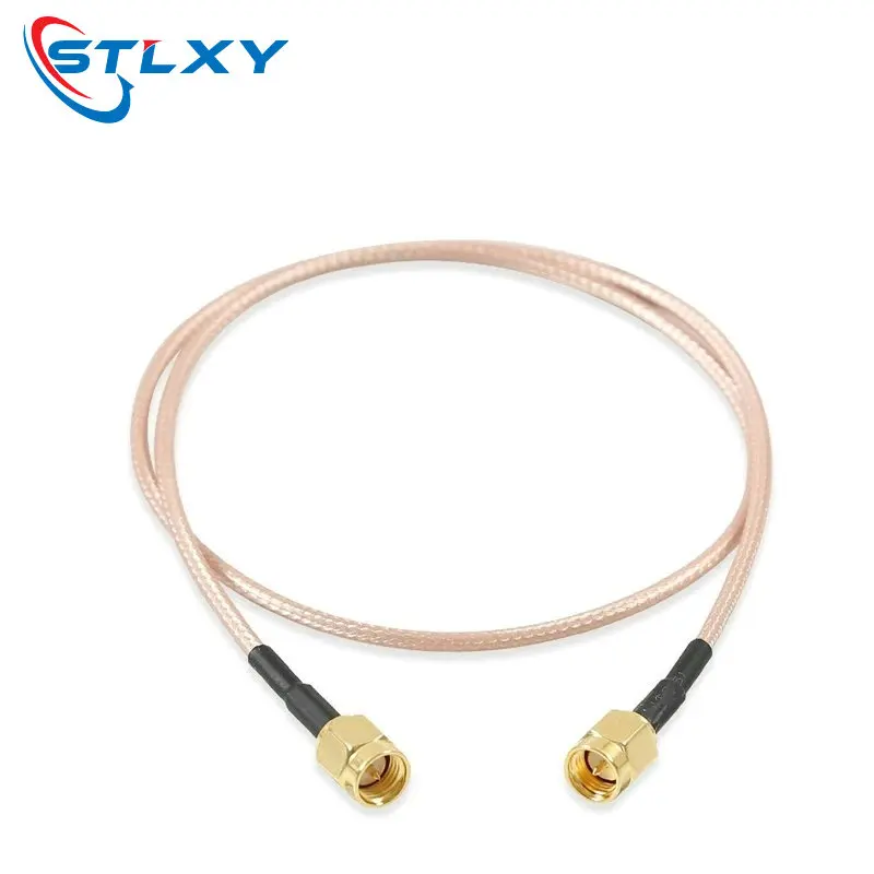 1x SMA SPINA MASCHIO A SMA Maschio RG316 Maglione A Spirale Cavo - Foto 8