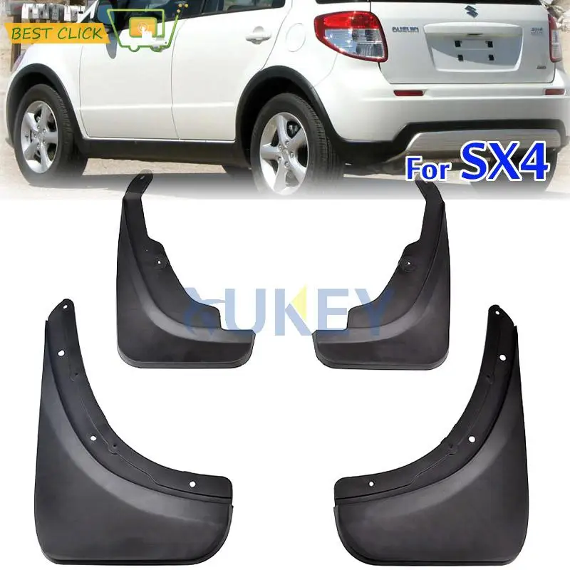 Hobbyлейн для Suzuki SX4 2007-2013 автомобильный хэтчбек и кроссовер брызговики брызговик крылья набор брызговиков