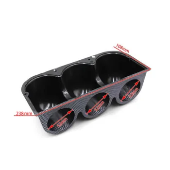 

1 pc Gauge Stand Durable 2 inch Three holes Dashboard Dash board ABS Plastic