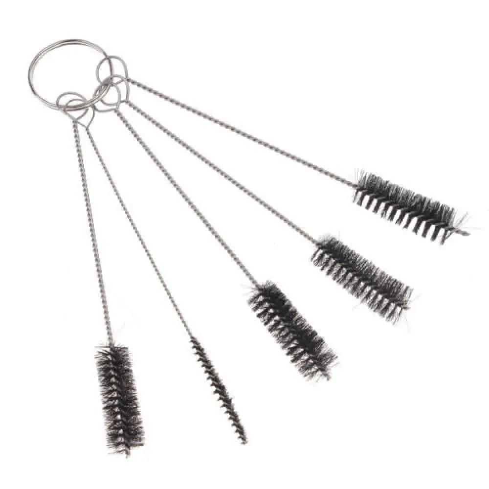 

5 PCS Airbrush Cleaning Brush Needle Mouth Spray Gun Needle&Brush Kit Spray Gun Tattoo Body Piercing Repair Tool