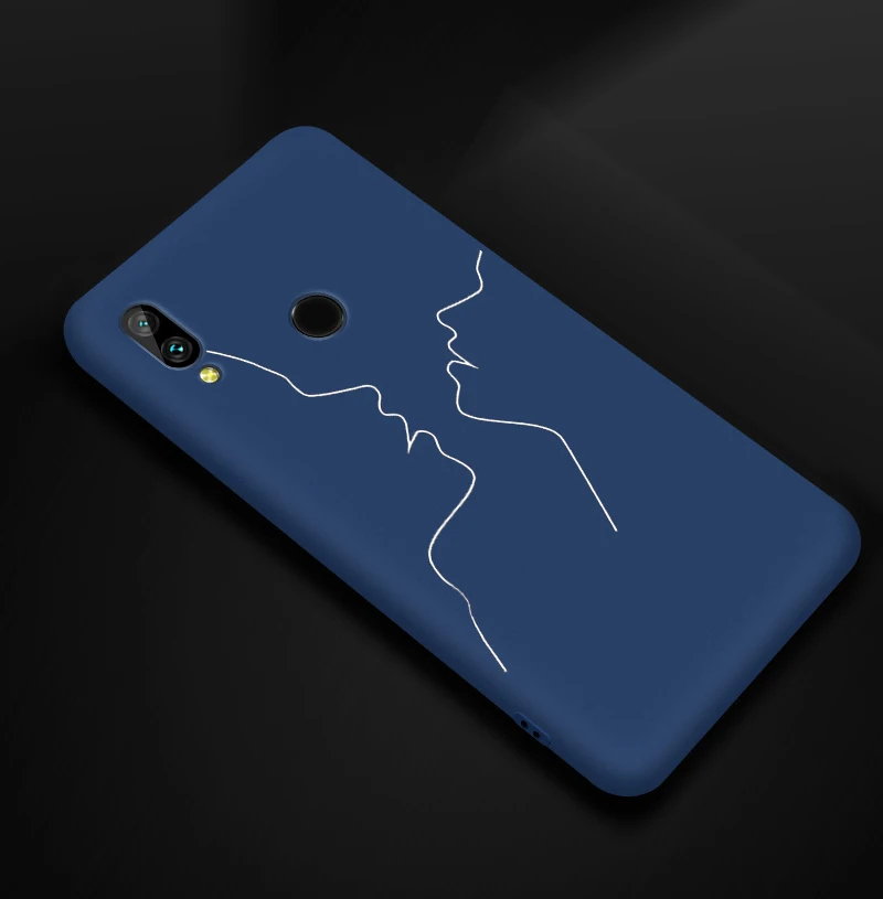 Чехол карамельного цвета для Huawei NOVA 2 4 Honor Play Y5 Y6 Y9 черная матовая задняя крышка для OnePlus 5T Силиконовый ТПУ для телефона - Цвет: 14