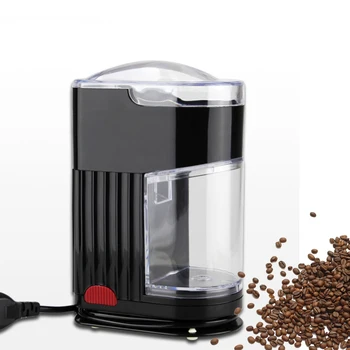 

DMWD Electric Coffee Grinder Coffee Mill Bean Grinder Machine Flat Burrs Nut Seeds Ultrafine Dry Grinding Machine 220V/110V EU