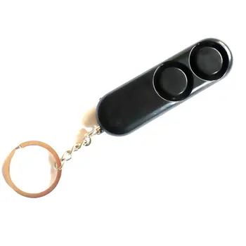 Anti-rape Alarm Device Loud Alert Attack Panic Keychain Safety Personal Security Alarm Strong Alarm Alert Security touch induction anti thief alarm device white 1 x 9v