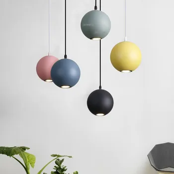 

Modern Decor LED Light Fixtures Kitchen Hanging Lamps Loft Pendant Lights Minimalist Living Room Bedroom Home Decor Pendant Lamp