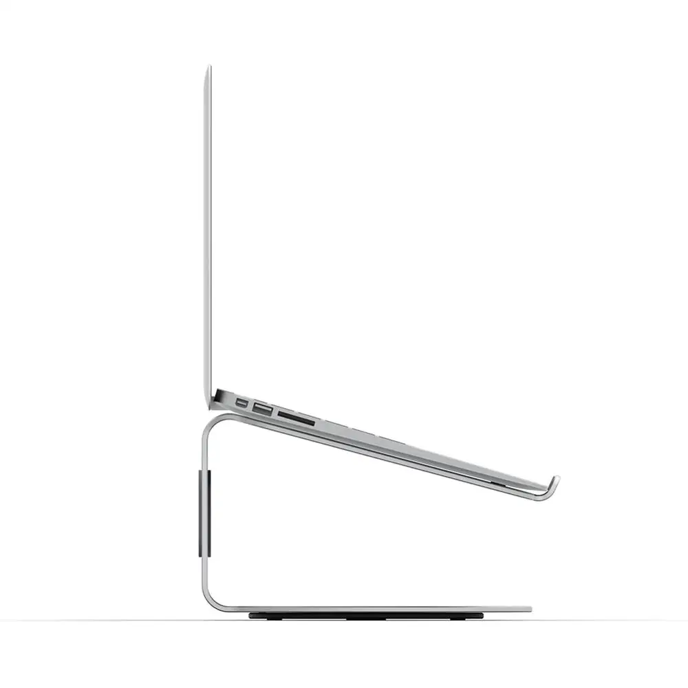 AZiMiYO офисная подставка для ноутбука, вращающаяся на 360 градусов, металлическая подставка для ноутбуков, подставка под Макбук, аксессуары для ноутбуков