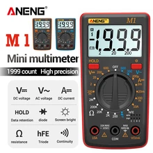 Aneng m1 multímetro digital esrmeter multímetro testadores multímetro digital verdadeiro rms multi medidor richmeters dmm 400a 10a