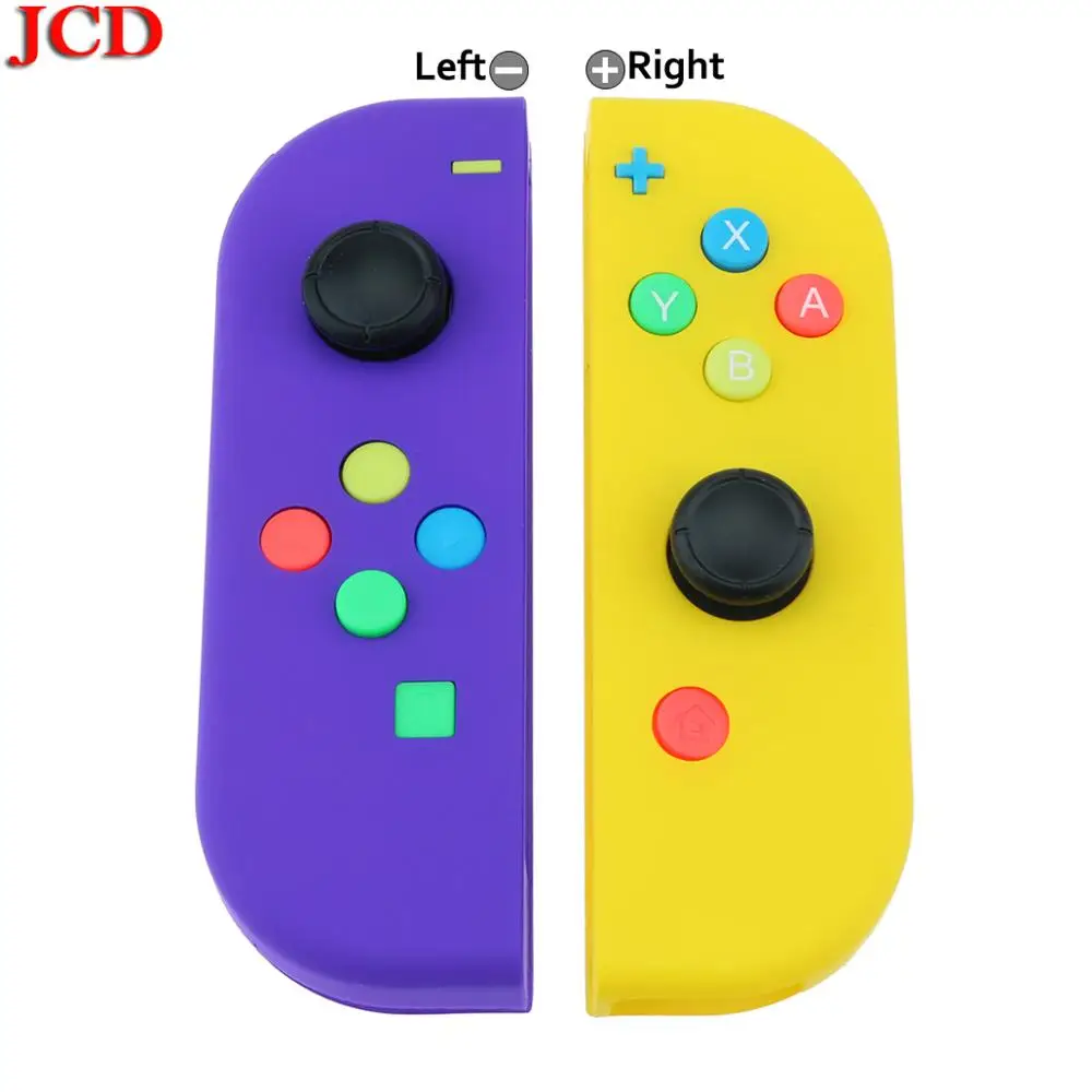 No4 L and No1 R JCD, чехол для корпуса для kingd, переключатель, контроллер NS для Joy-Con, оболочка, игровая консоль для переключателя, чехол, сделай сам, левая, правая кнопка - Цвет: No4 L and No1 R