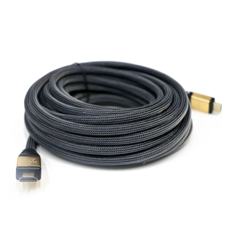 Кабель HDMI версии 2,0 4K* 2K 60HZ(совместим с 3D, 1080 P) HD видео кабель 15 м
