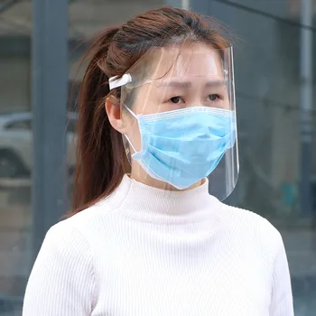 

Disposable Isolation High-definition Protective Mask Anti-fog Dust-proof Anti-toxic Seal Breathable Transparent Full Face Hood
