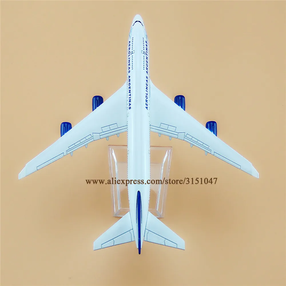 16 см Air Aerolineas Серебристые B747 Боинг 747 авиакомпании|Статуэтки и миниатюры| |