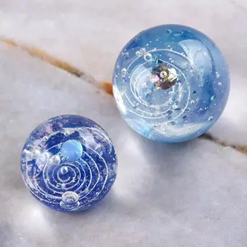 

DIY Globe Ball Bracket Mold Cosmic Ball Resin Casting Mold Jewelry Making Mold
