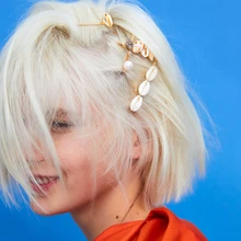 Ювелирные изделия, заколки для волос в виде морской раковины, заколки с настоящим жемчугом, заколки для волос, аксессуары для свадьбы, для женщин, девушек, красота, стиль, новое поступление