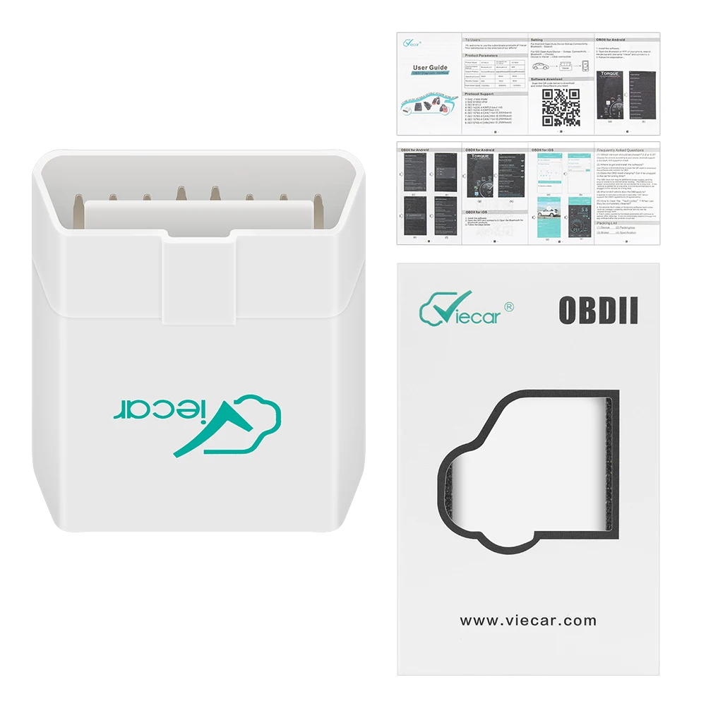Automotive Diagnostic Scanner 4.0 ELM327 V1.5 Bluetooth-Compatible IOS Android ELM 327 WIFI BT 25K80 OBD2 Diagnostic Scanner Code Reader