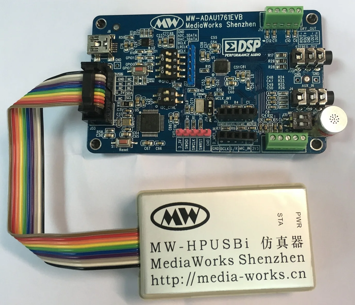 US $182.91 ADAU1761 Development Kit USBi Plus 1761 Development Board