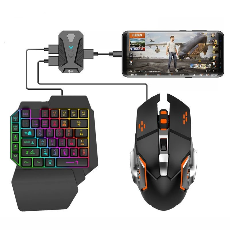 Pubg Controller Gamepad Pubg Mobile Portable Peripheral Keyboard And Mouse Converter Adapter For Ios Ipad To Pc For Bluetooth Gamepads Aliexpress