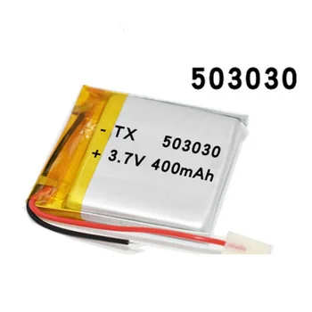 

3.7V 503030 400mAh lithium Polymer battery For GPS MP3/MP4 player Driving dvr BH-503 stereo bluetooth smart watches