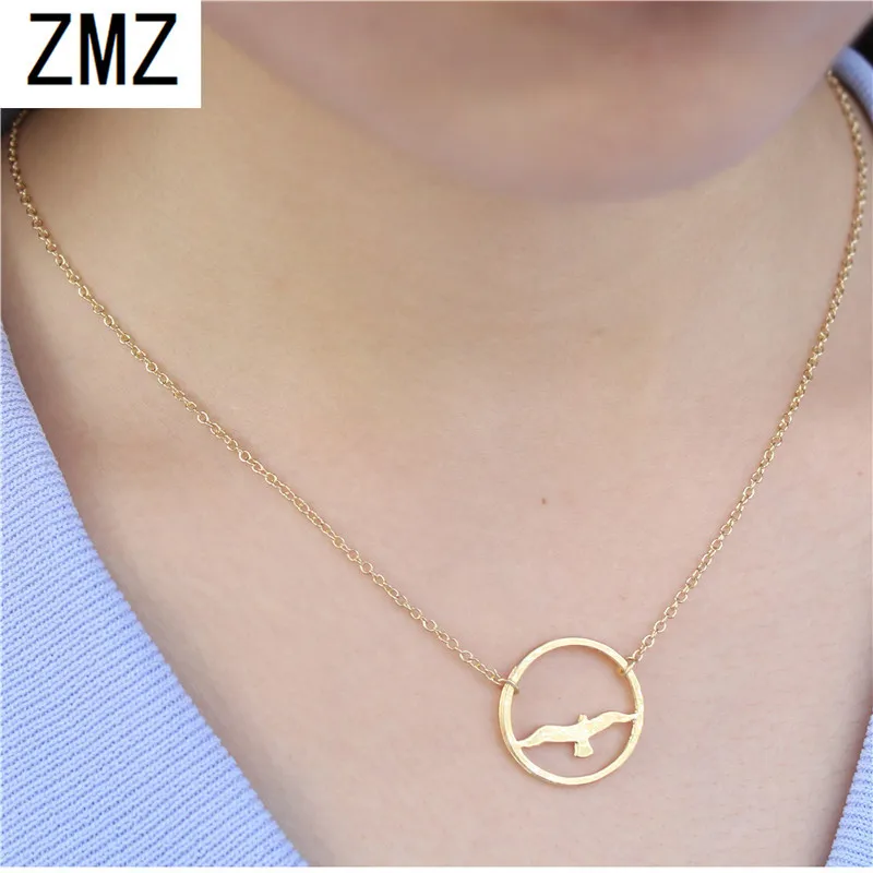 

ZMZ 2019 Europe/US fashion The wild goose pendant cute The wild goose necklace gift for mom/girlfriend party jewelry