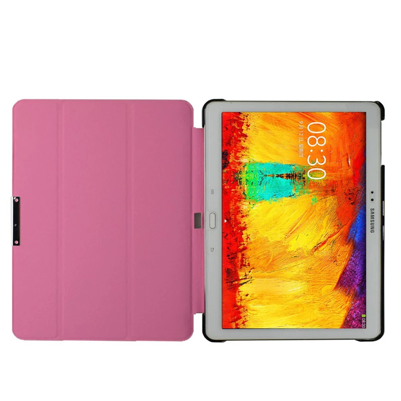 Het koud krijgen verdieping Gedeeltelijk Fashion Case For Samsung Note 10.1 2014 Edition P600 P601 P605 P6000 Cover For  Samsung Galaxy Tab Pro 10.1 T520 Case - Tablets & E-books Case - AliExpress