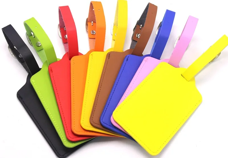 Fashion Leather Luggage Tag Travel Accessories Women Men Portable Label Suitcase ID Address Holder Baggage Boarding Gift 2 Hc6fd64c1447945eebf446719b8b71c25B