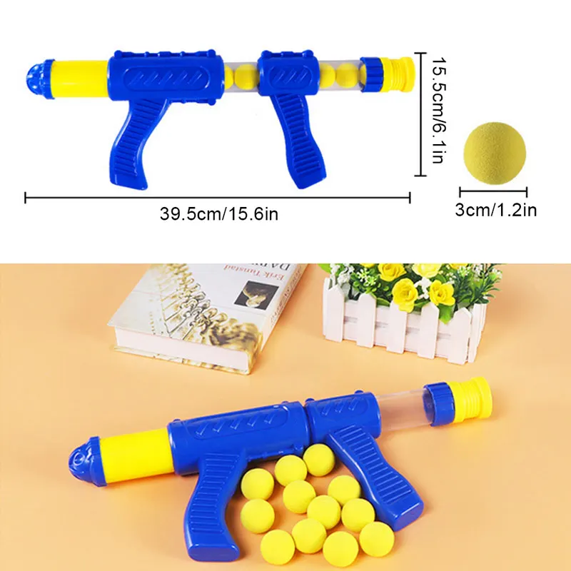 Детский мягкий пулевидный пистолет, цель, утка, дети, стрельба, игрушки, стрелок, пенопластовый шар, Боевая игрушка, Воздушная мощность, воздушный Поппер, пистолет