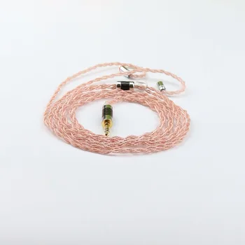 

diy earphone cable silver plated wire mmcx se535 im50 A2DC 0.78MM IE80